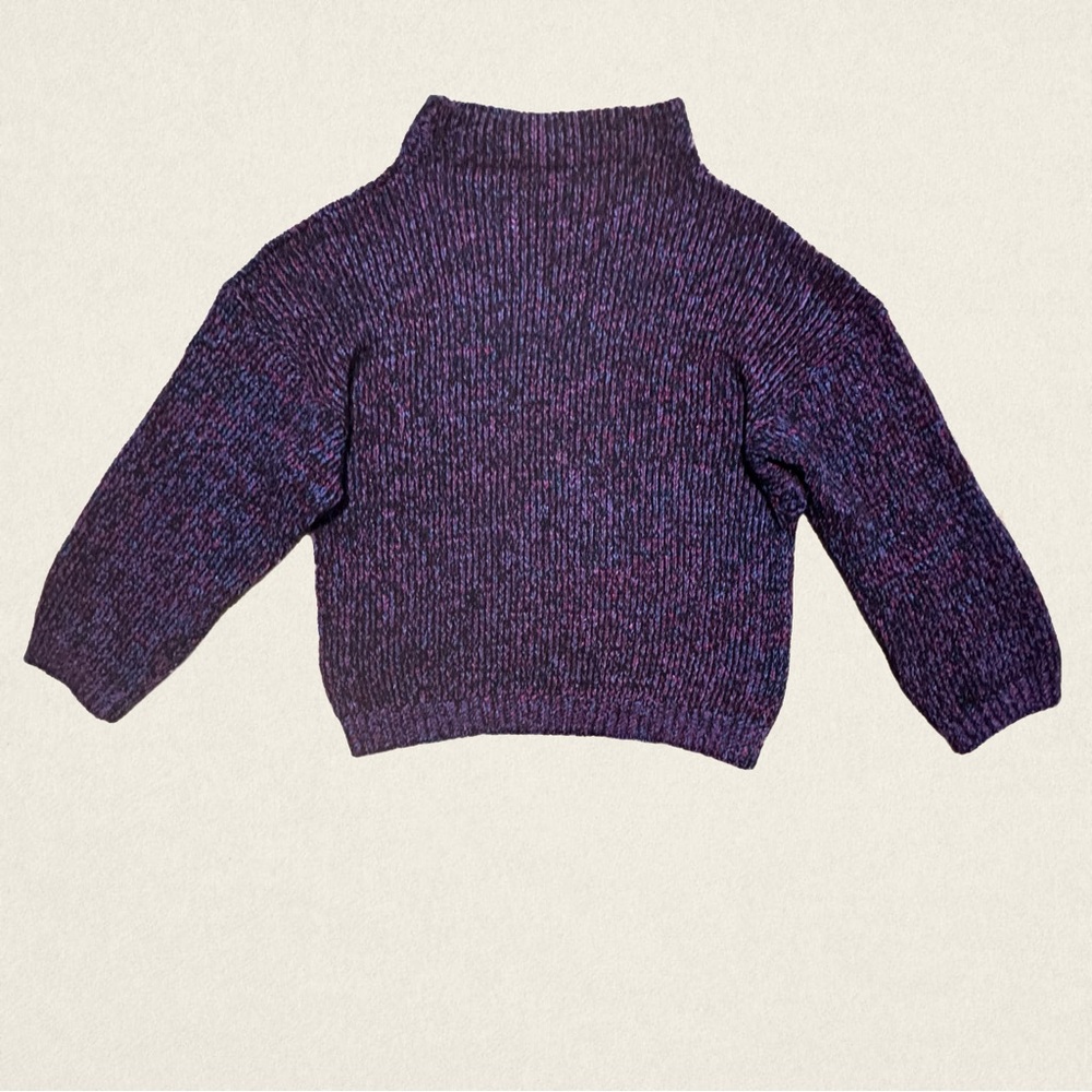 Vintage Susann D Silk Blend Long Sleeve Knit Sweater.